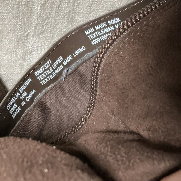 Apt 9 Black Slouchy Zip Side Ladies Dress Boots With Buckle 4” Heel size 10 - Picture 9 of 11